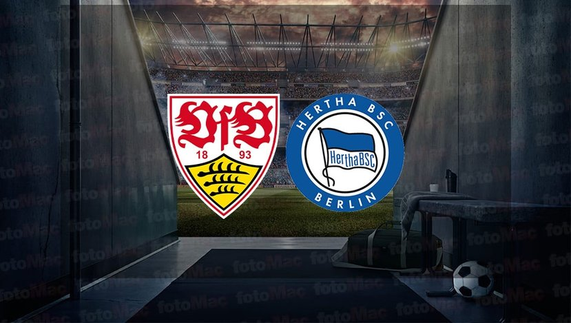What time the Stuttgart & Hertha Berlin match be broadcast live?