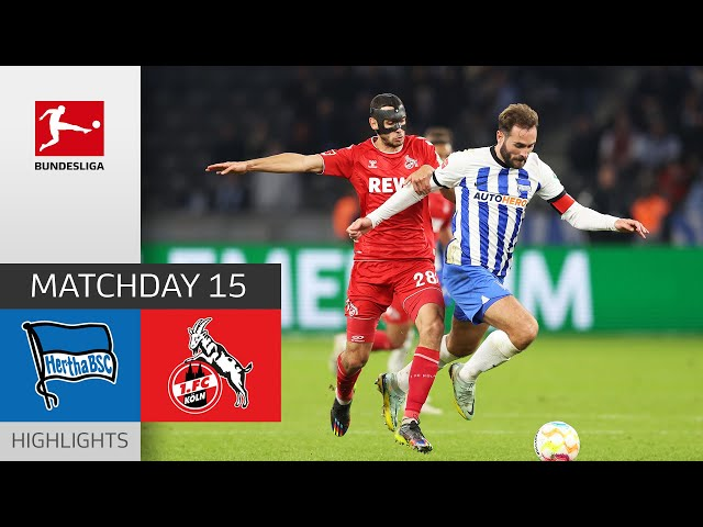 Hertha Berlin 2 - 0 FC Köln MATCH SUMMARY – 2022/23