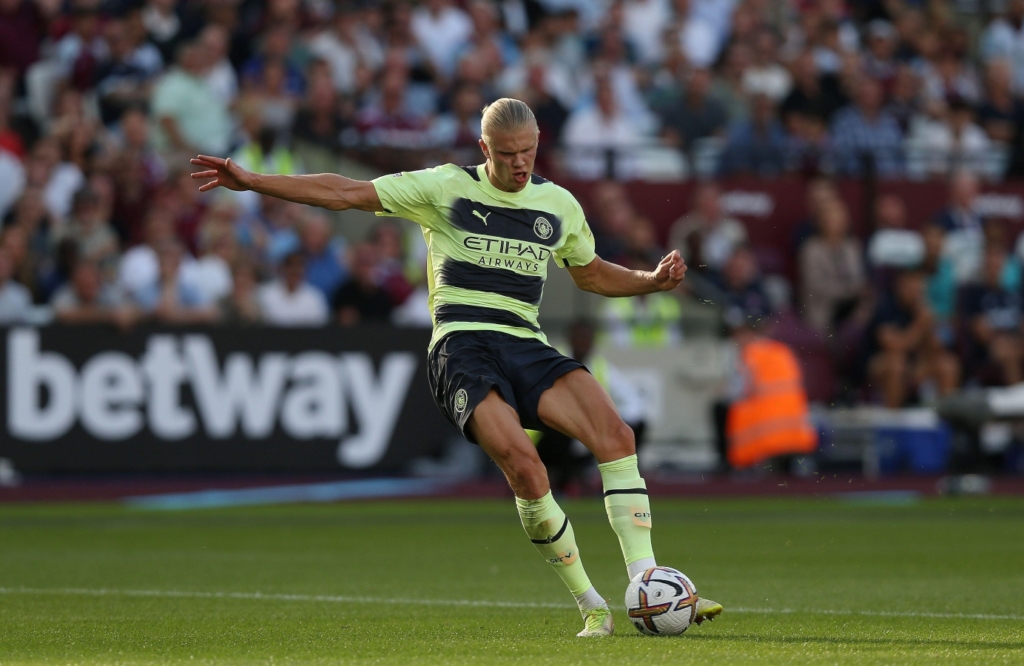 Pep Guardiola talks about Erling Haaland