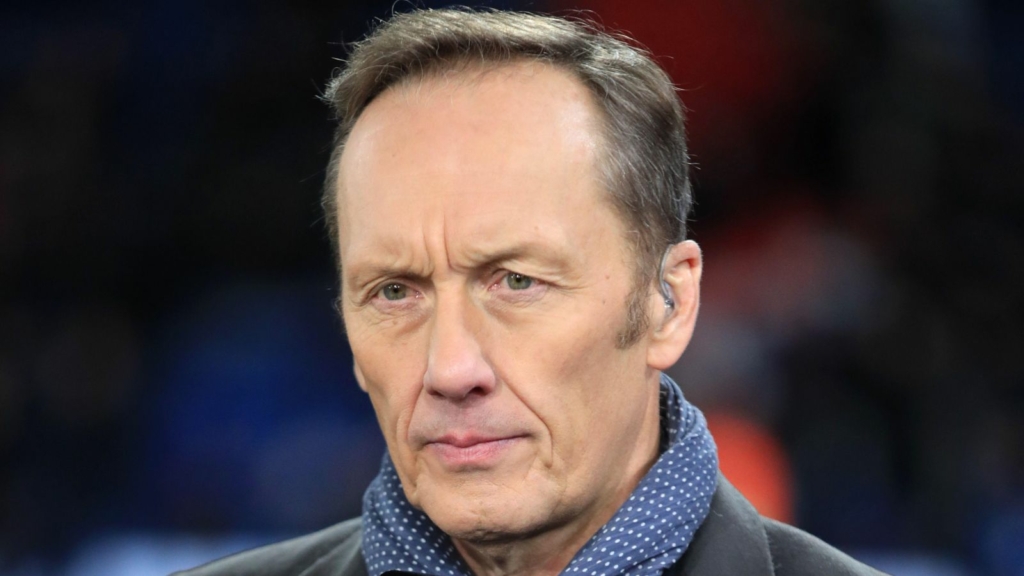 Arsenal legend Lee Dixon looks annoyed