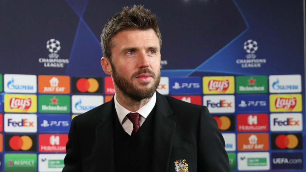 Michael Carrick speaks