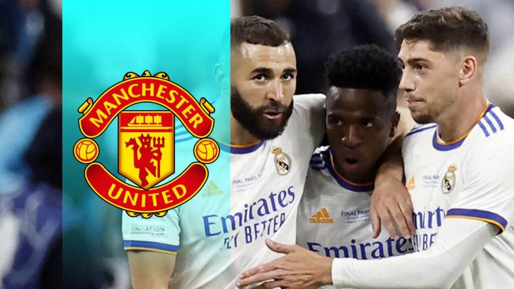 Federico Valverde and Vinicius Junior are targets for Man Utd