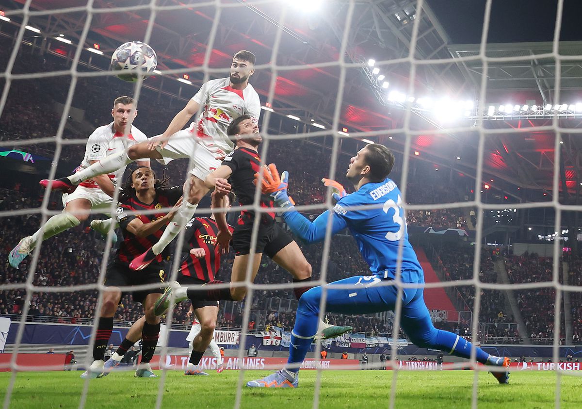 RB Leipzig v Manchester City: Round of 16 Leg One - UEFA Champions League