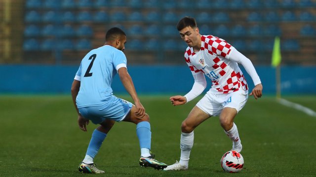 Dion Beljo im Trikot der kroatischen U21-Nationalmannschaft