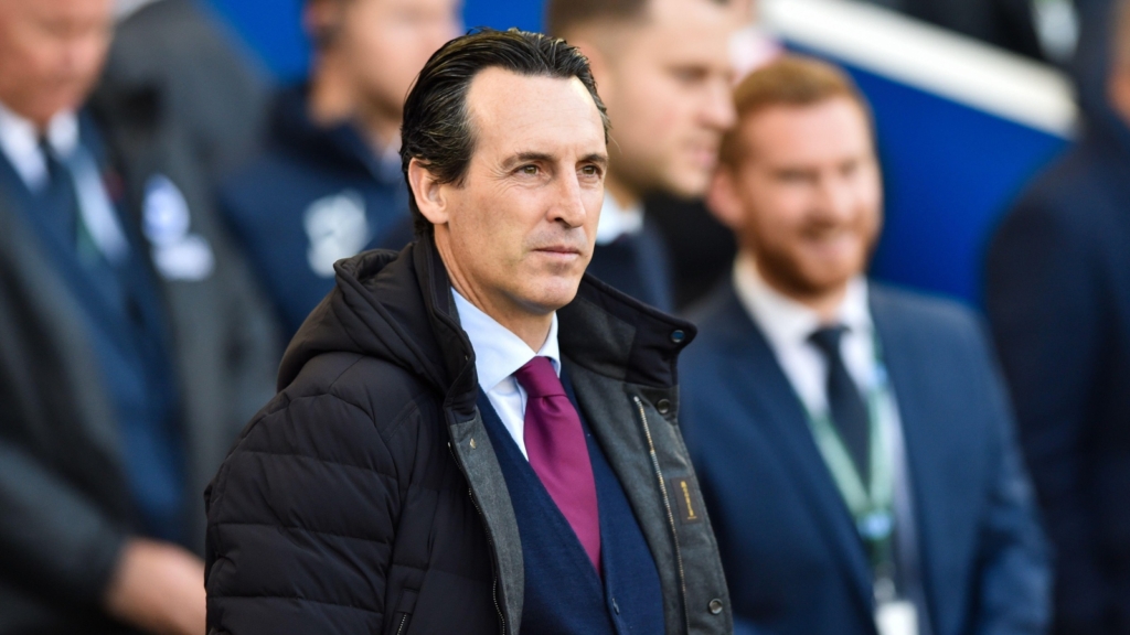 Former Arsenal boss Unai Emery during a match