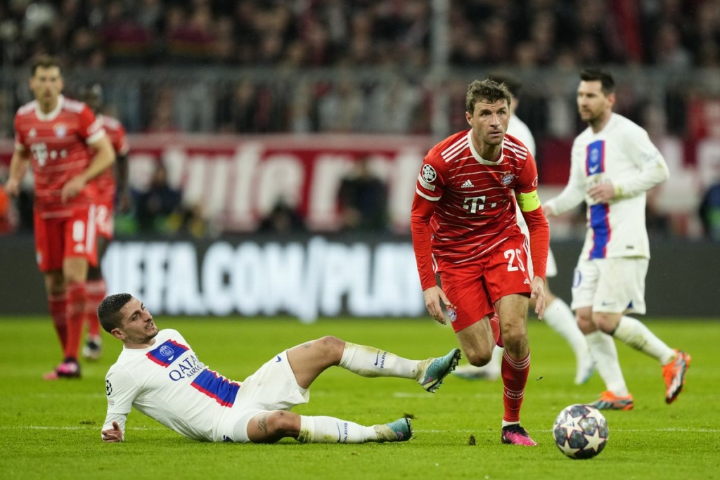 FC Bayern Munchen v Paris Saint-Germain: Round of 16 Second Leg - UEFA Champions League