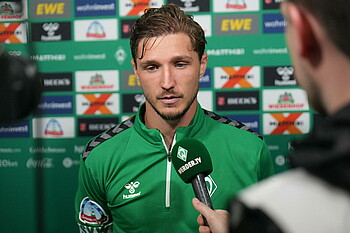 Niklas Stark in interview after the game.