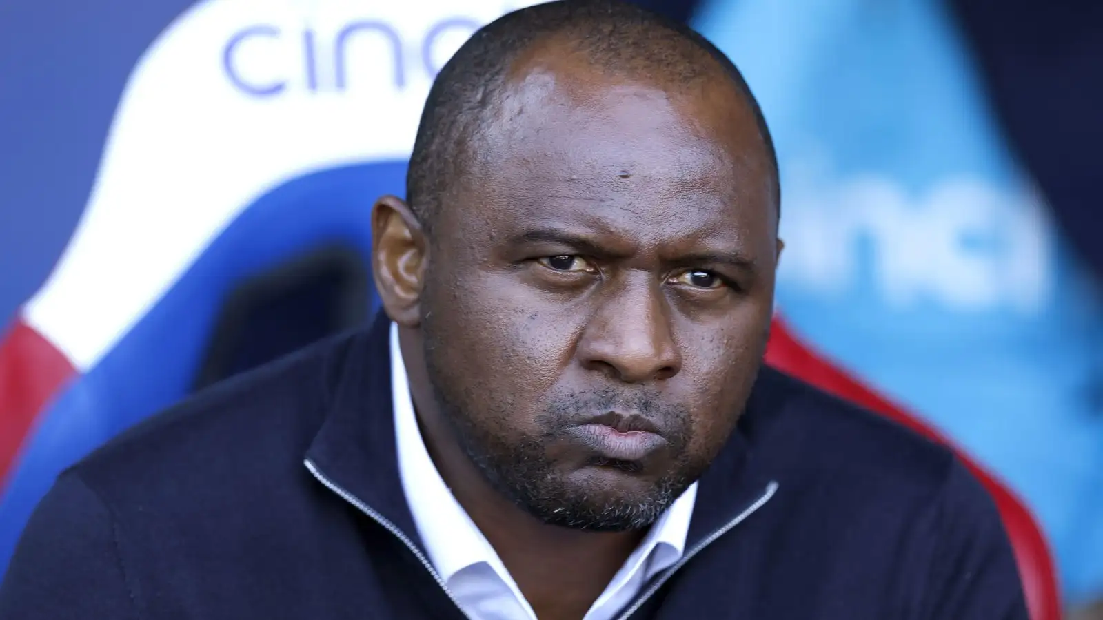 Arsenal legend Patrick Vieira before a match