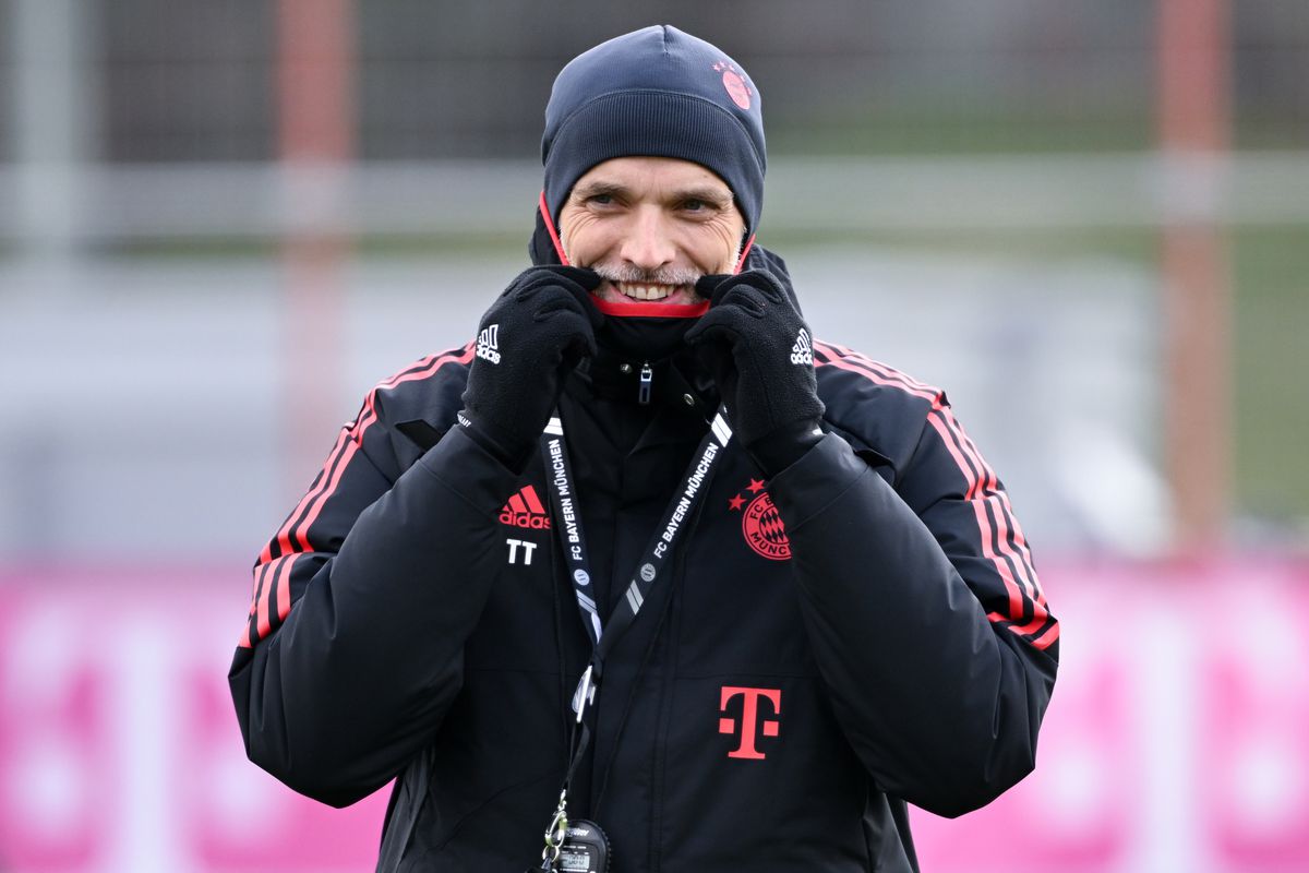 First Bayern training with Tuchel