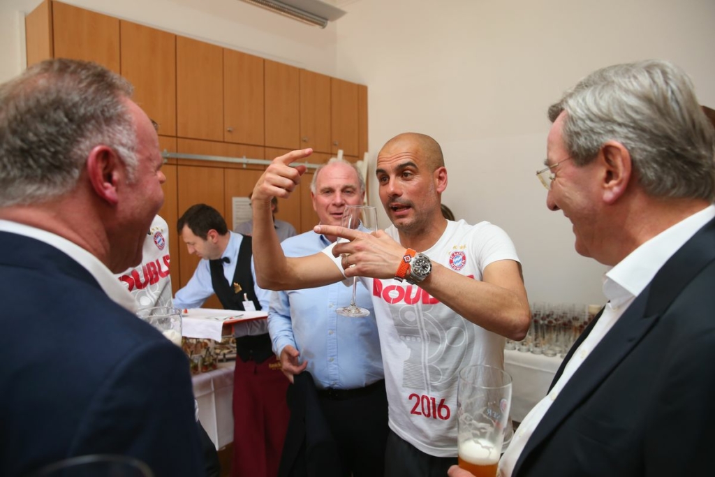 FC Bayern Muenchen Celebrates Winning The DFB Cup 2016