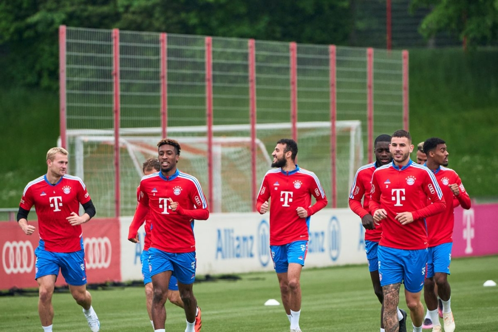 FC Bayern Training Session