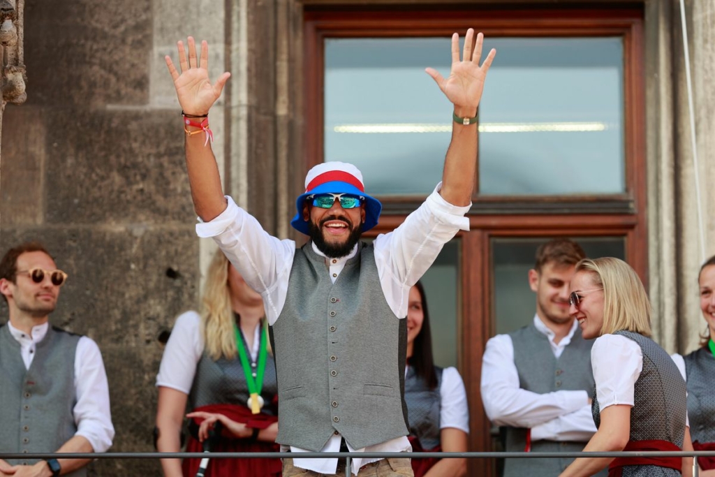 FC Bayern Muenchen Celebrates Winning The Bundesliga