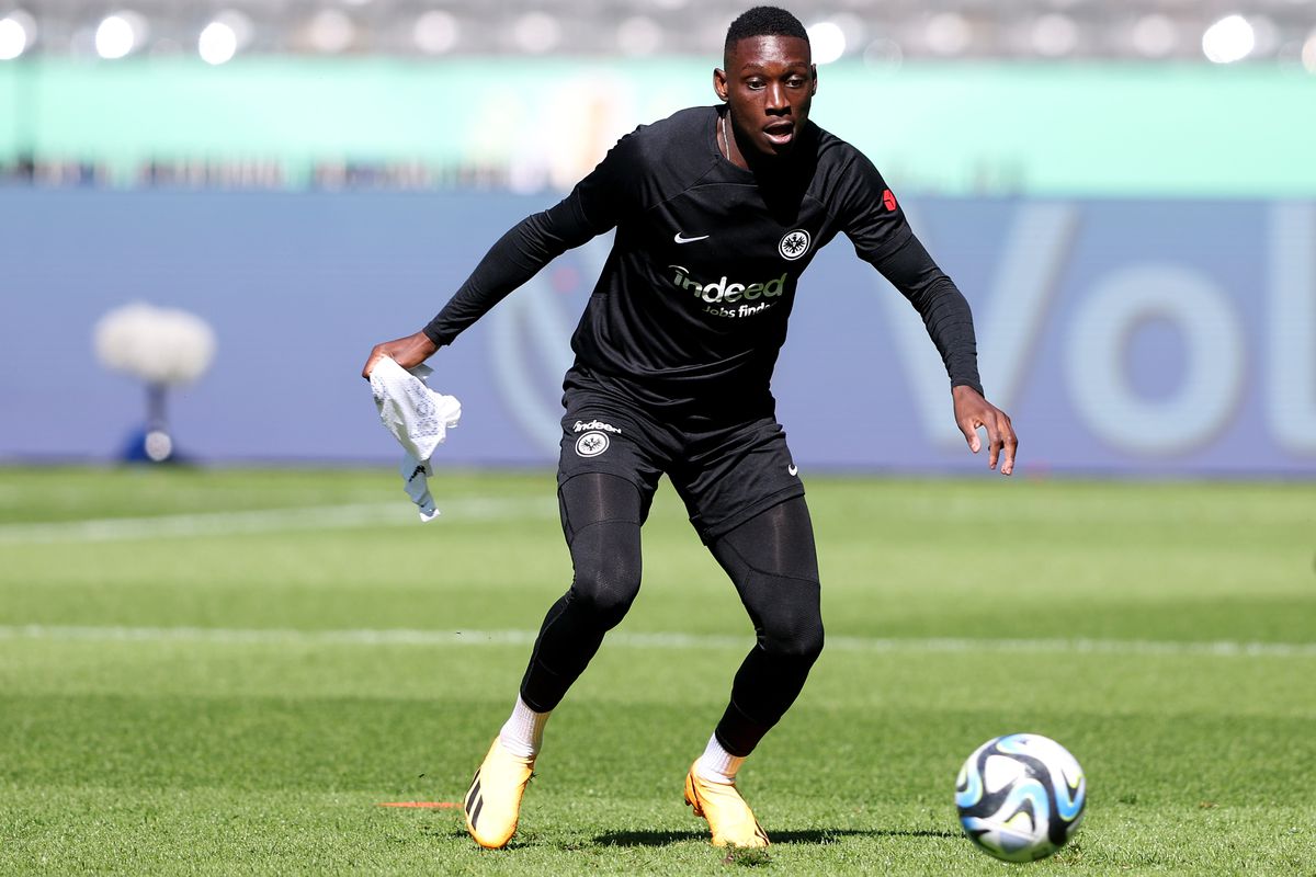 Eintracht Frankfurt Training - DFB Cup Final 2023