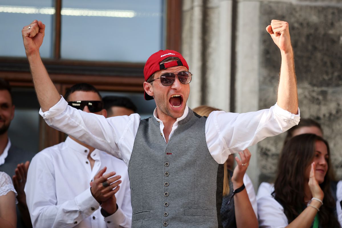 FC Bayern Muenchen Celebrates Winning The Bundesliga